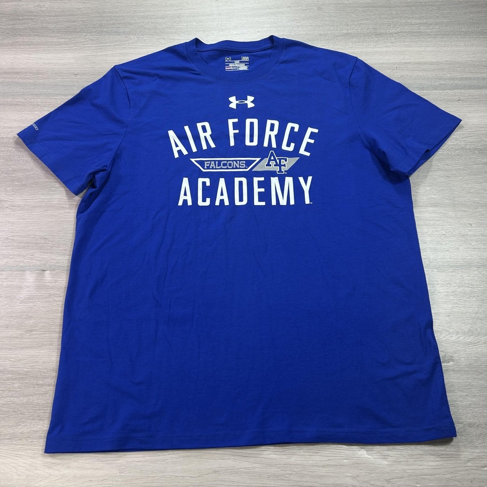Air Force Falcons Shirt Mens Large‎ NCAA Football Basketball Under Armour Tee